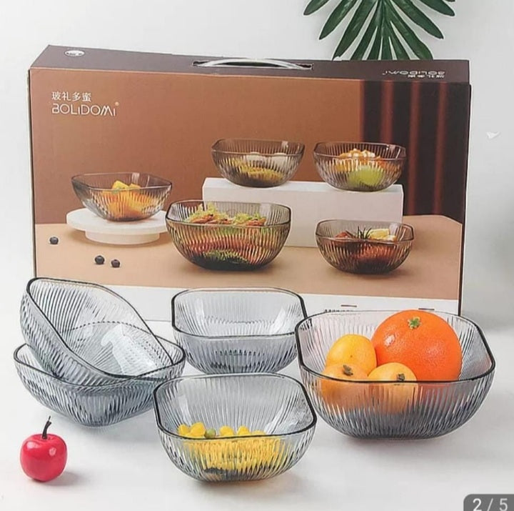 5Pcs European Polydome Tableware Set