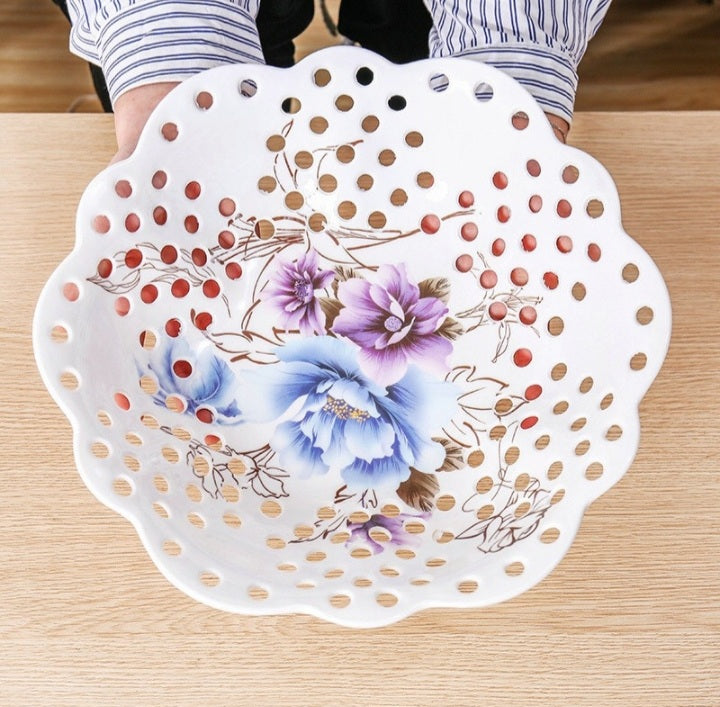 Heavy Melamine Fruit Plate/Centre Piece/Serving Bowl