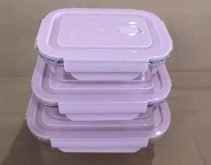 Food Grade Glass Lunch Box