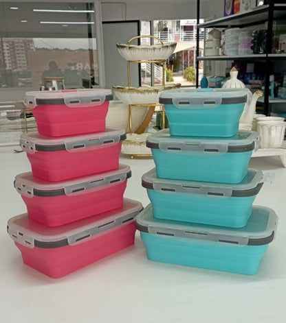 Foldable Silicone Storage Container