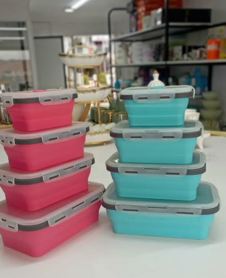 Foldable Silicone Storage Container