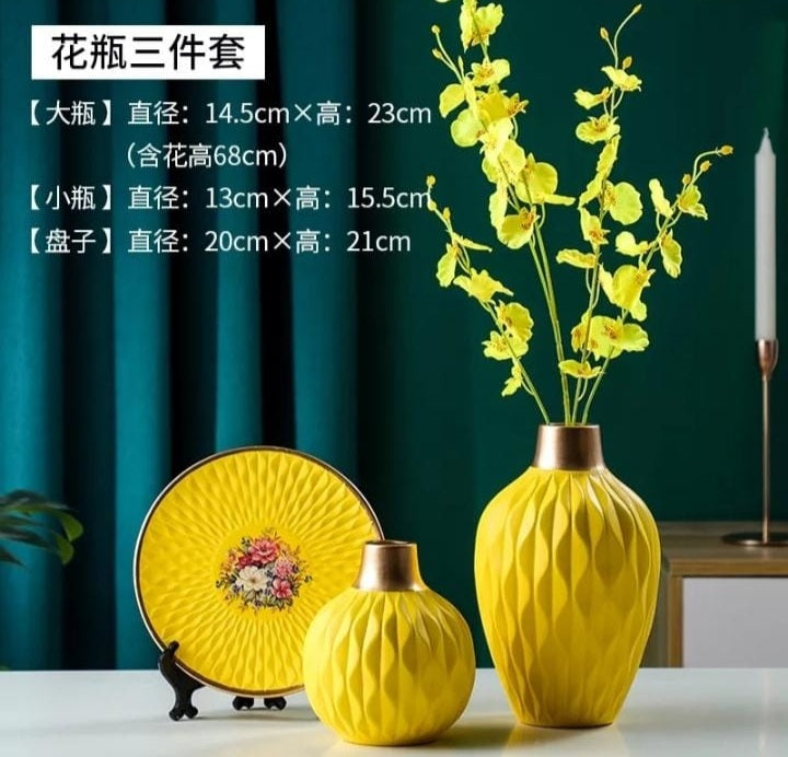 3Pcs Decor Set