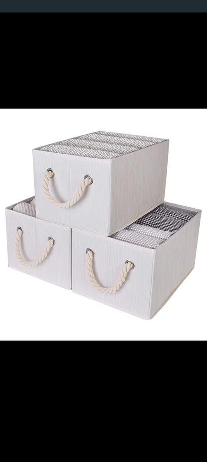 Foldable Bin Storage Organizer