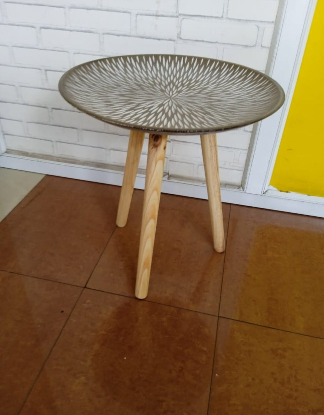 Morrocan Round Art Decorative Side Stool