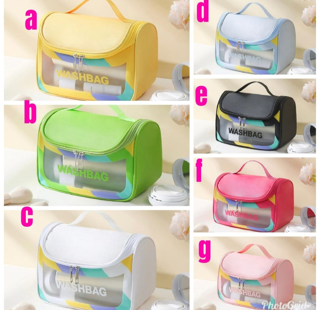 Transparent Washbag/Cosmetic Bag