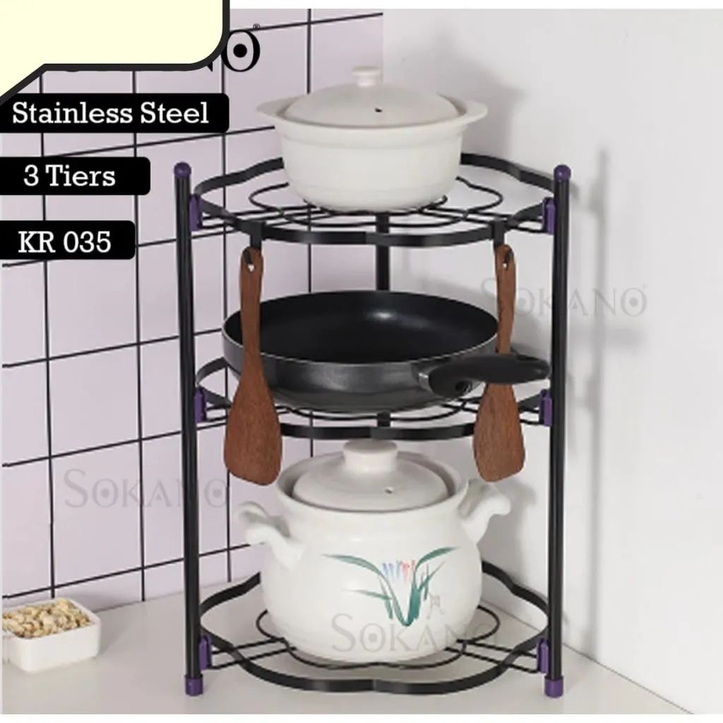 Three Layers Creative Kitchenware Organizer