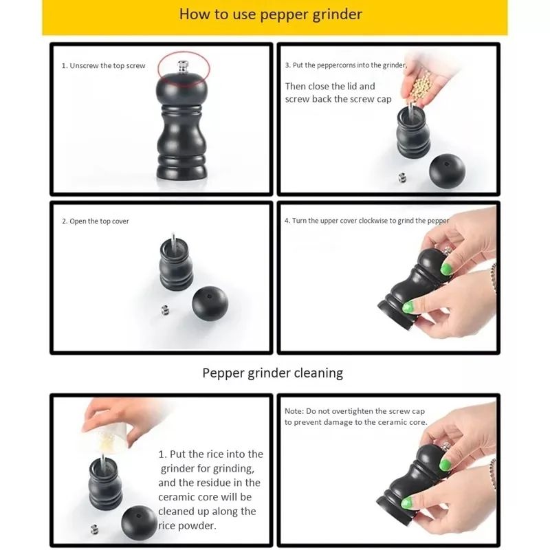 Wooden Pepper Grinder