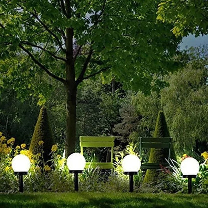 6Pcs Outdoor Ball Solar Garden Lights