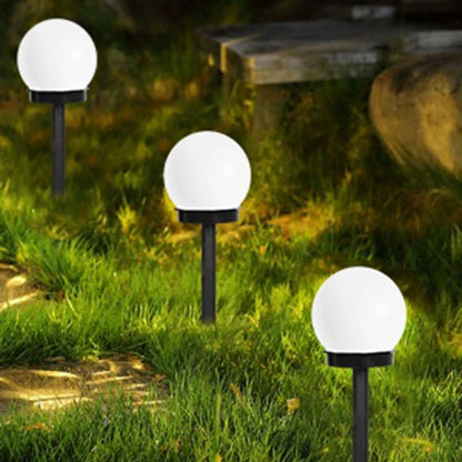 6Pcs Outdoor Ball Solar Garden Lights