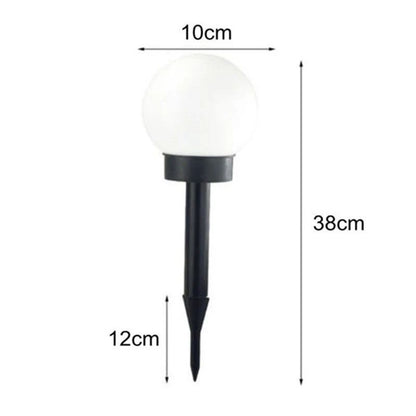 6Pcs Outdoor Ball Solar Garden Lights