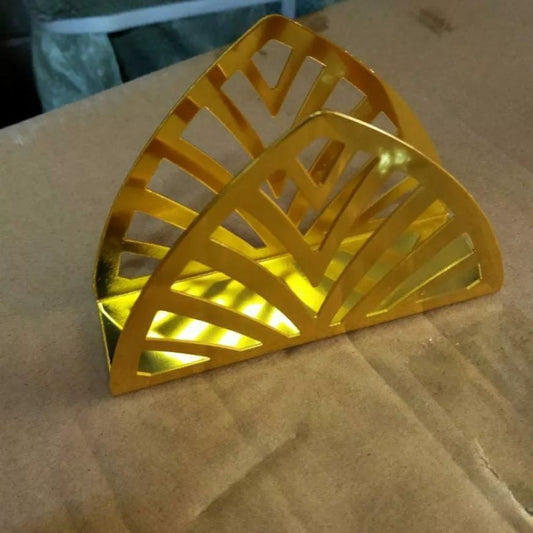 Golden Serviette Holder