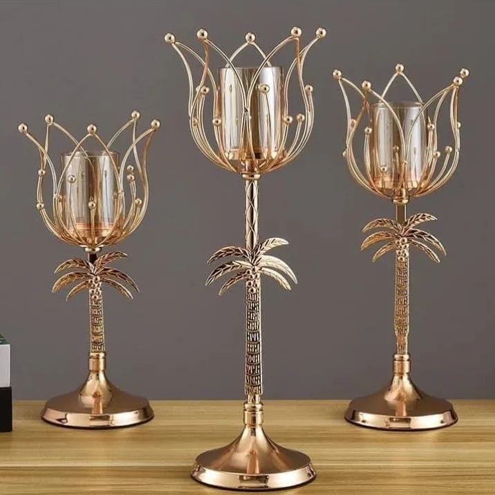 Wrought Iron Candlestick