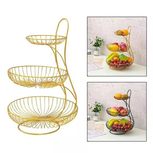 Golden Fruit Rack