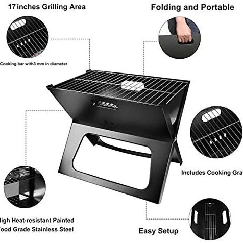 Portable Barbecue Charcoal Grill