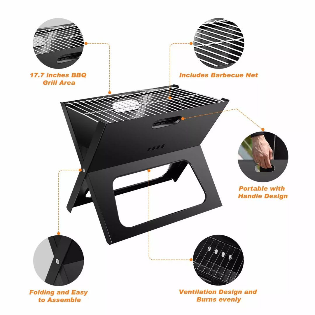 Portable Barbecue Charcoal Grill