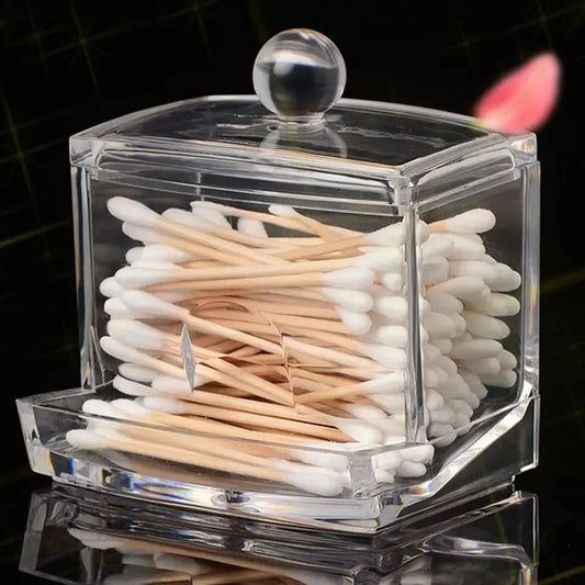 Ear Buds Cotton Swab Storage  Holder