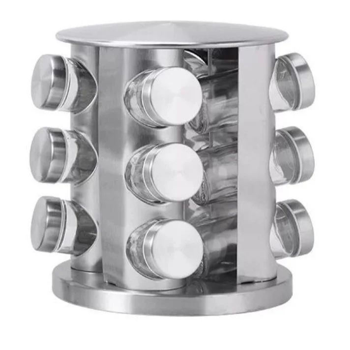 12pc Spice jar and  Stand