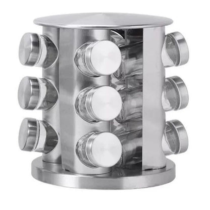 12pc Spice jar and  Stand