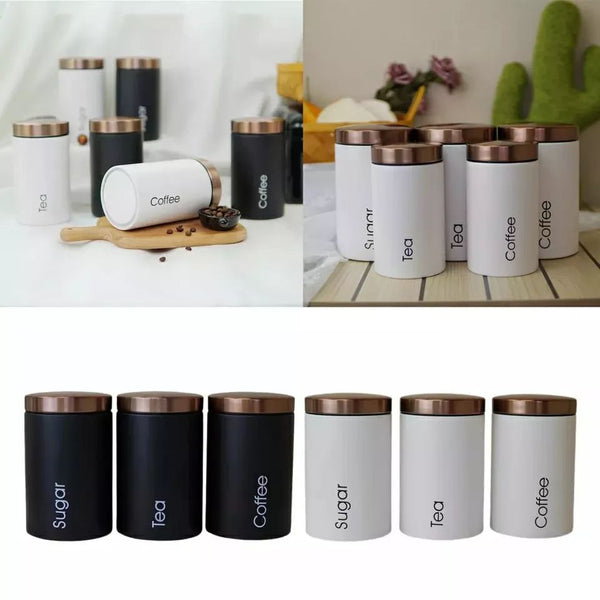 3Pc Alloy Cannisters