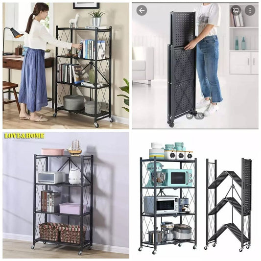 Foldable kitchen Rack