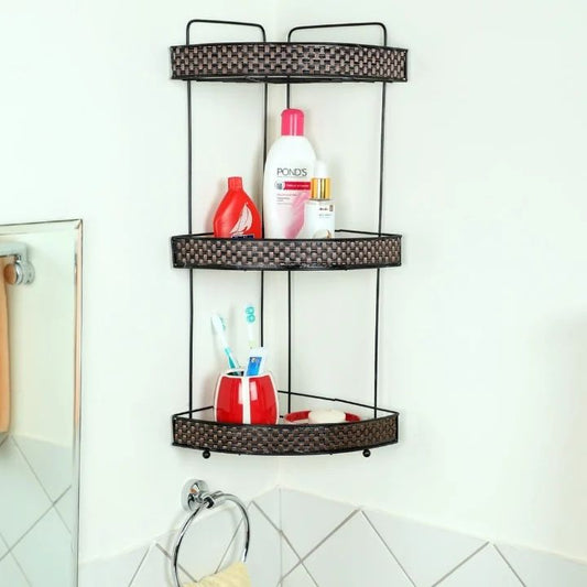 3Layer Steel Corner Shelves