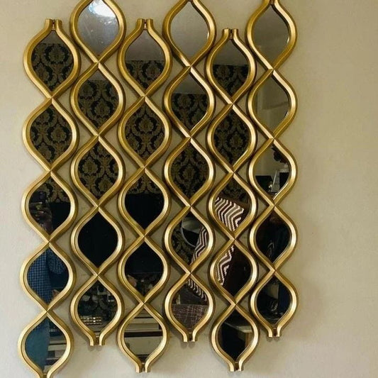 Tear Drop Wall Mirror