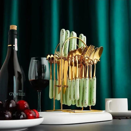 24pc Cutlery set