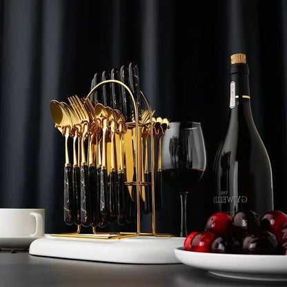 24pc Cutlery set