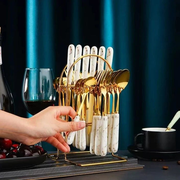 24pc Cutlery Set