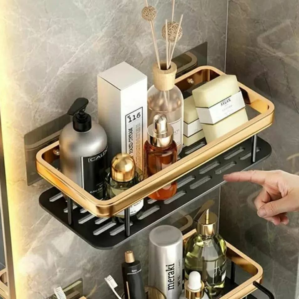 Metal Shower Storage Shelf
