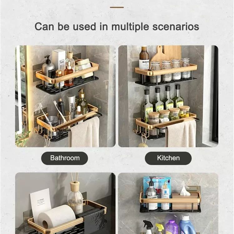 Metal Shower Storage Shelf