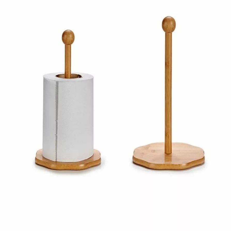 Wooden Bamboo Kitchen Towel Rack