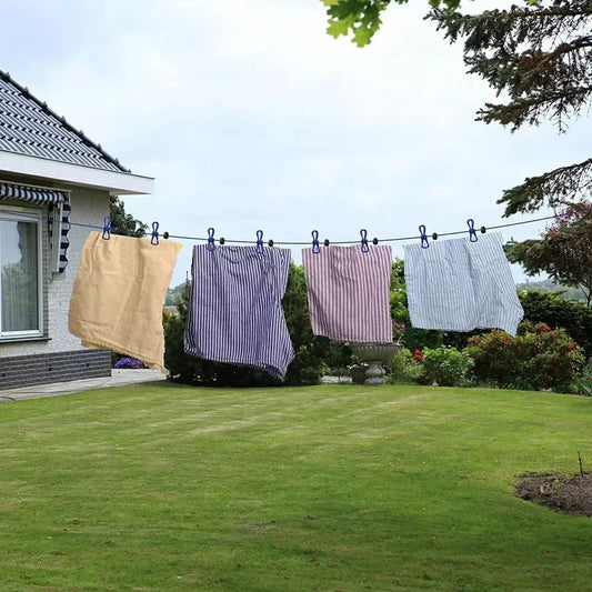 Portable Windproof Stretchy Clothesline