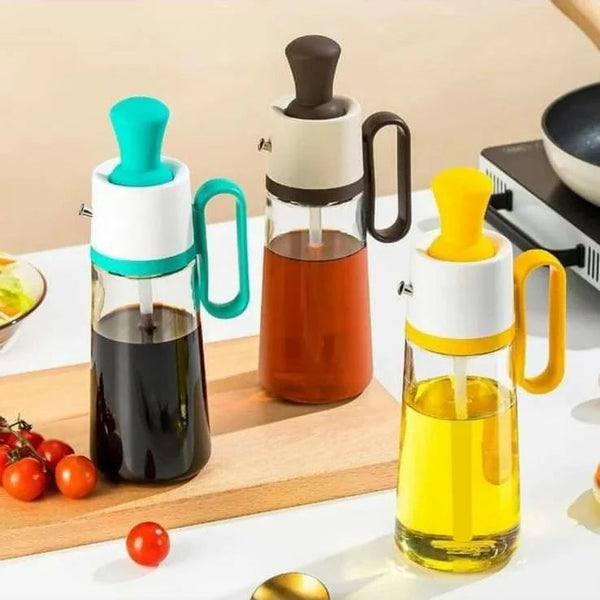 Oil Jar with Silicon Oil Brush