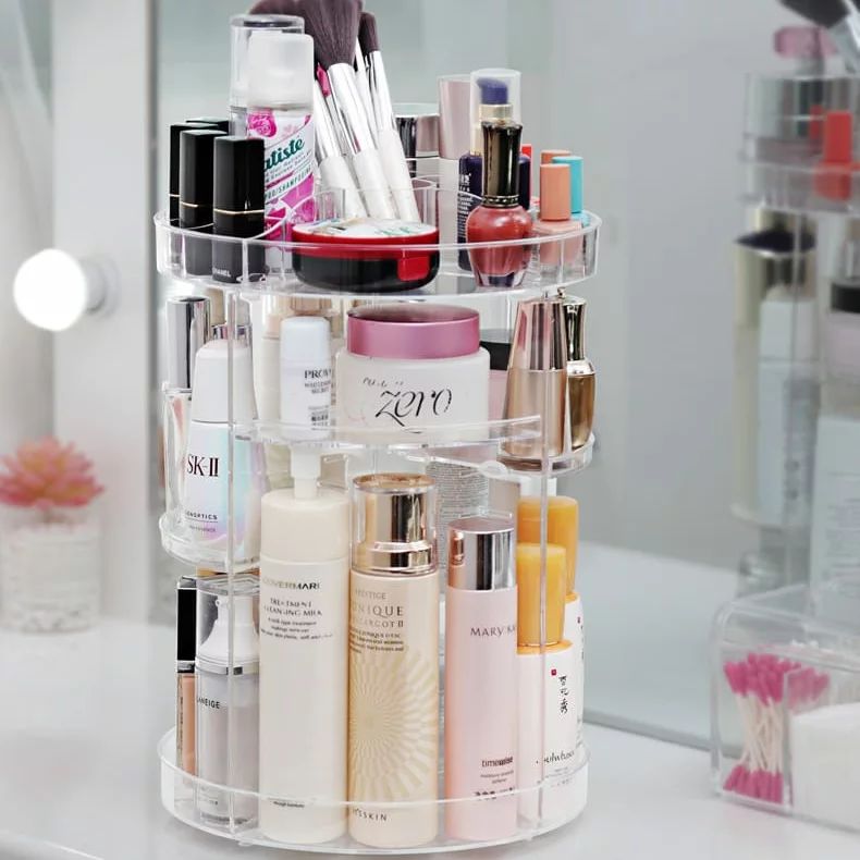Rotating Make Up Organizer
