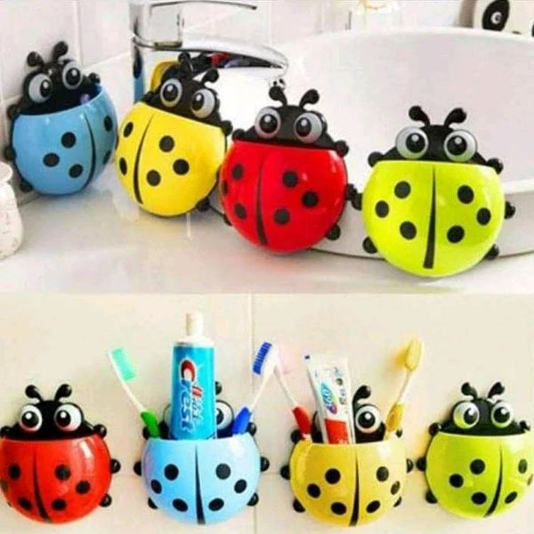 Ladybug Toothbrush Holder