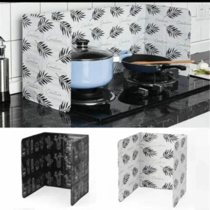 Kitchen Aluminium Foil Frying Pan Oil Splash