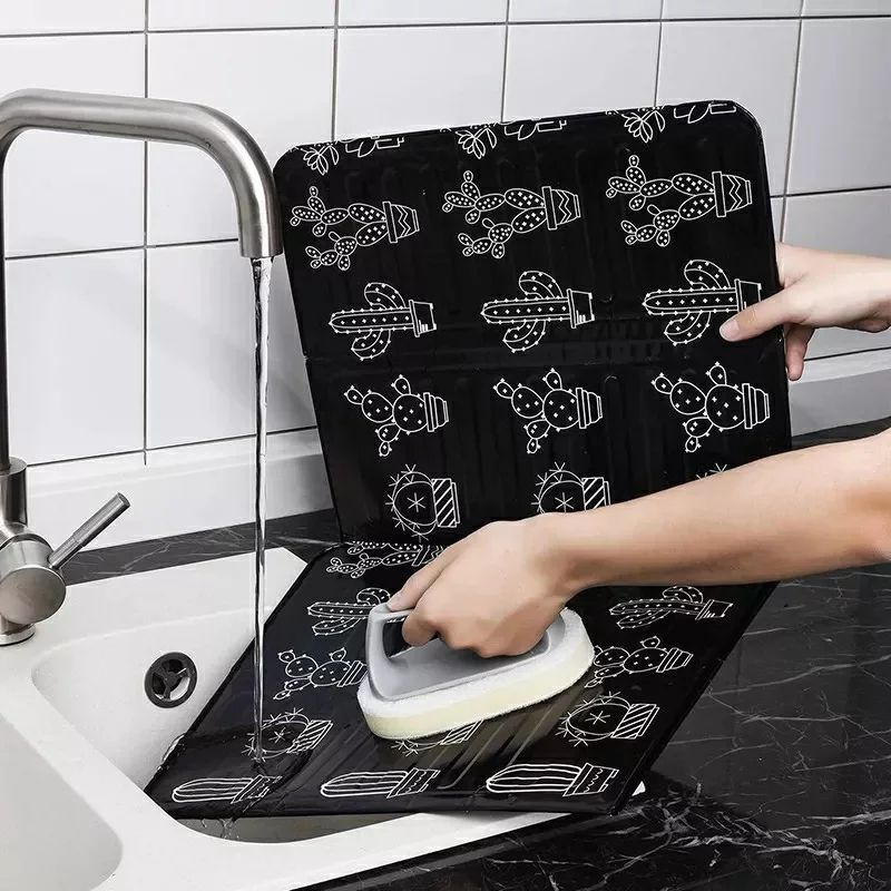 Kitchen Aluminium Foil Frying Pan Oil Splash