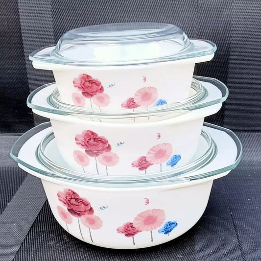 3Pc Casserole Set
