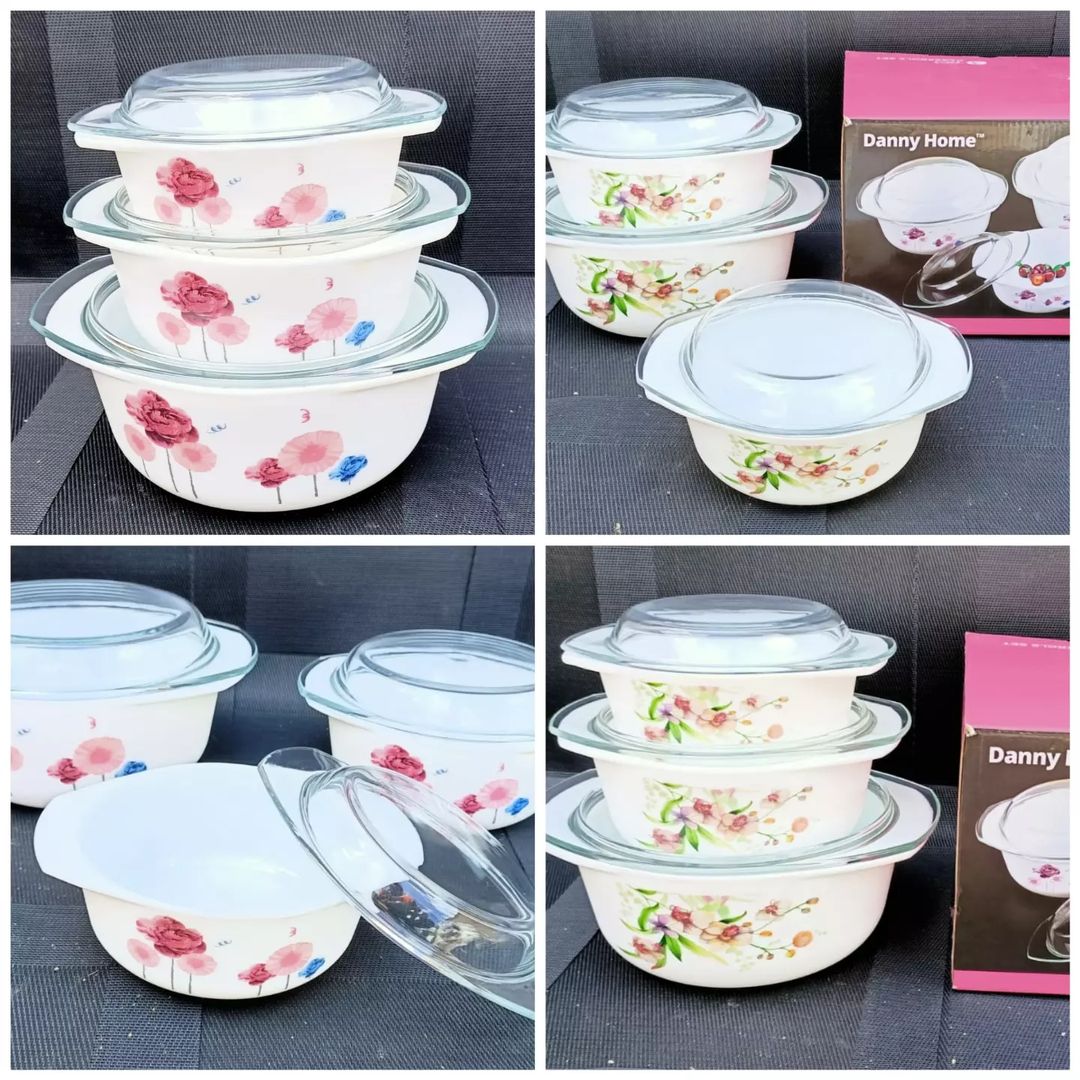 3Pc Casserole Set