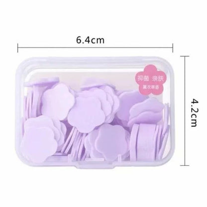 Cased Portable/Hamdbag Petal Soap
