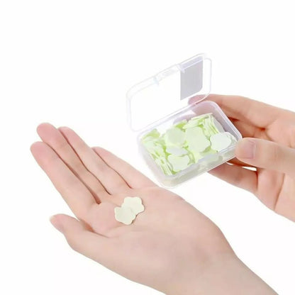 Cased Portable/Hamdbag Petal Soap