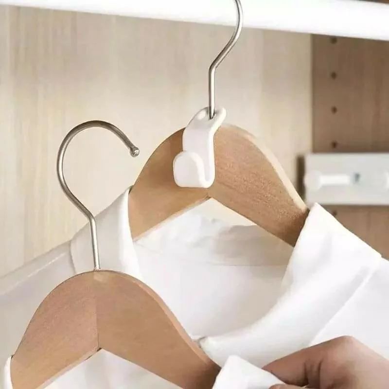 10Pcs Mini Clothes Hanger Connector