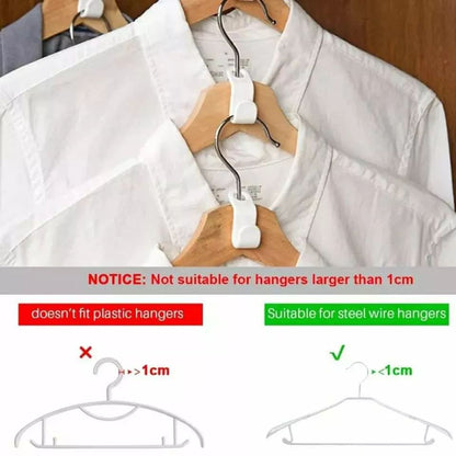 10Pcs Mini Clothes Hanger Connector