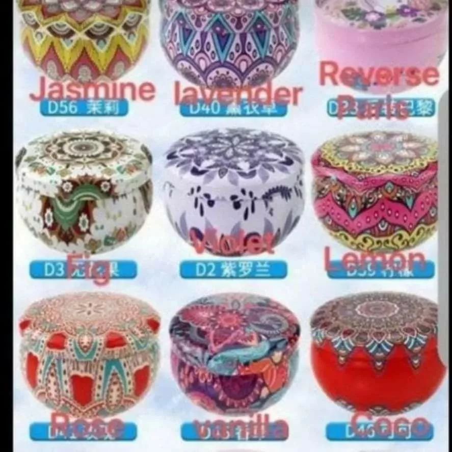 Scented Candles 4Pc