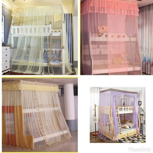 Square Double Decker Mosquito Net