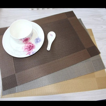 6Pc PVC Table Mats