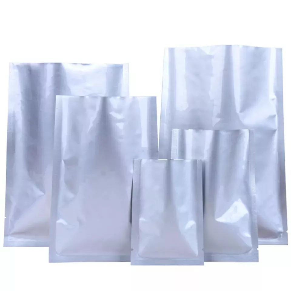 Silver Aluminium Mylar Foil Storage Bags-100pc