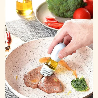 Oil Dispenser with basting brush
