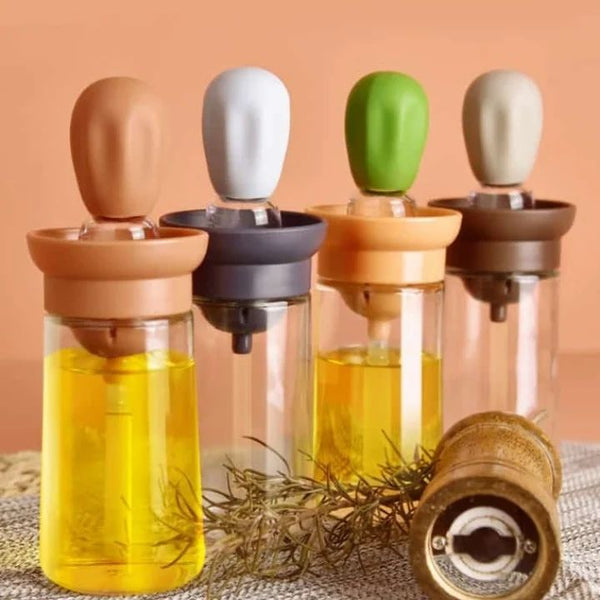 Oil Dispenser with basting brush